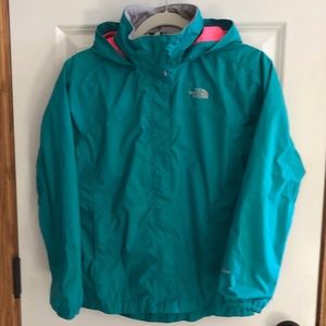 The North Face HyVent Rain Jacket, Size 14/16